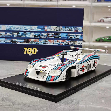[Spark] 1:18 Lancia 1982 LC1 Martini #51 24h Le Mans modelauto Hars / Closed Body