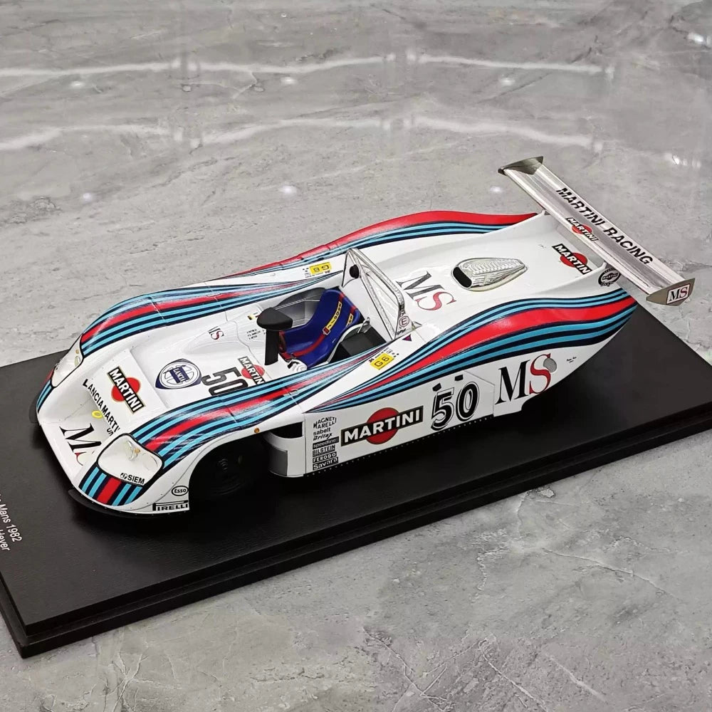 [Spark] 1:18 Lancia 1982 LC1 Martini #51 24h Le Mans Model Car Resin / Closed Body
