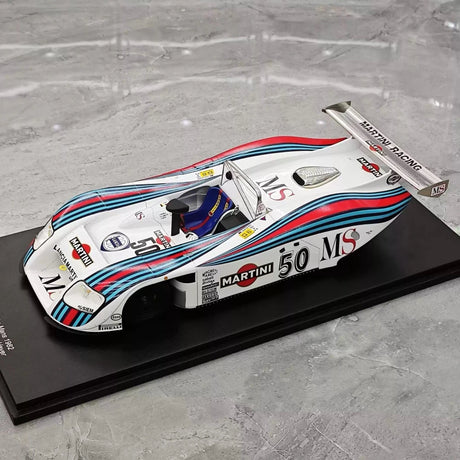 [Spark] 1:18 Lancia 1982 LC1 Martini #51 24h Le Mans modelauto Hars / Closed Body