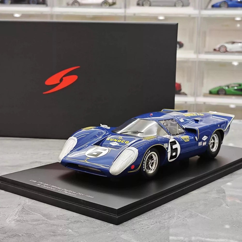 [Spark] 1:18 Lola 1969 T70 MK3 Daytona 24H #6 Winner modellbil resin / Closed Body