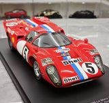 [Spark] 1:18 Lola 1971 T70 MK3B #5 24h Le Mans Pilette modellbil resin / Closed Body