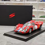 [Spark] 1:18 Lola 1971 T70 MK3B #5 24h Le Mans Pilette modellbil resin / Closed Body