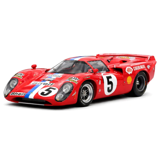 [Spark] 1:18 Lola 1971 T70 MK3B #5 24h Le Mans Pilette modellbil resin / Closed Body