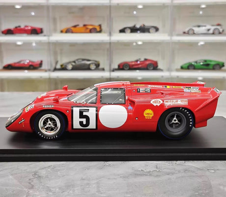 [Spark] 1:18 Lola 1971 T70 MK3B #5 24h Le Mans Pilette modelauto Hars / Closed Body