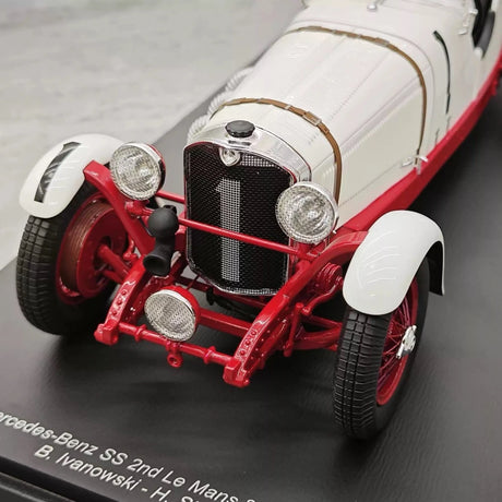 [Spark] 1:18 Mercedes-Benz 1931 SSK #1 2nd 24h Le Mans modelauto Hars / Closed Body
