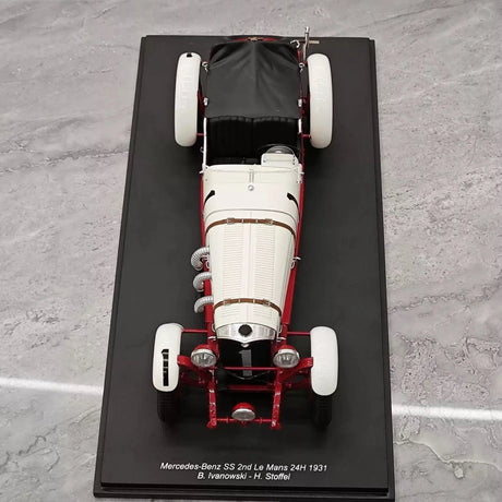 [Spark] 1:18 Mercedes-Benz 1931 SSK #1 2nd 24h Le Mans modelauto Hars / Closed Body