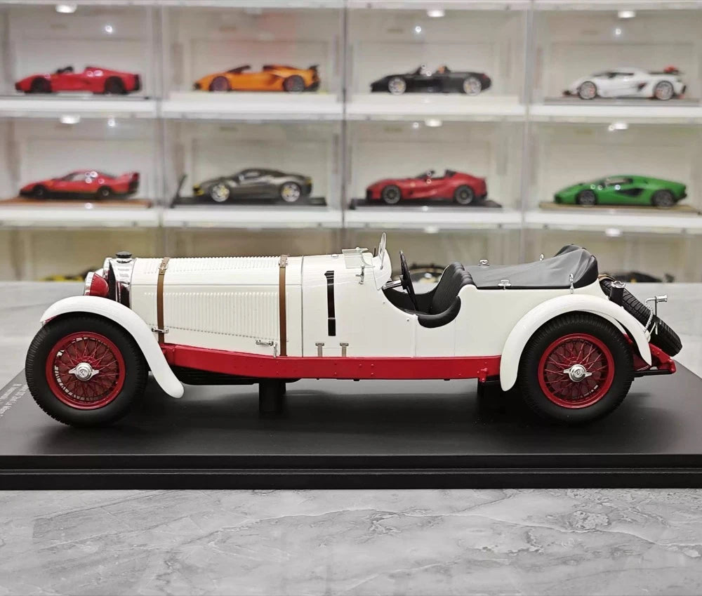 [Spark] 1:18 Mercedes-Benz 1931 SSK #1 2nd 24h Le Mans modelauto Hars / Closed Body