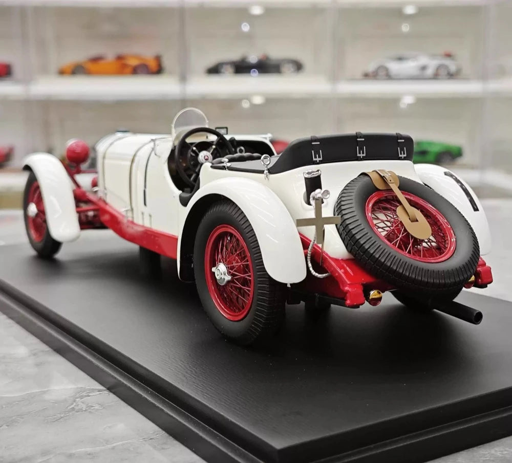 [Spark] 1:18 Mercedes-Benz 1931 SSK #1 2nd 24h Le Mans modelauto Hars / Closed Body