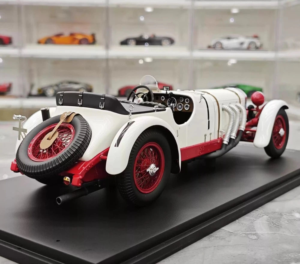 [Spark] 1:18 Mercedes-Benz 1931 SSK #1 2nd 24h Le Mans modelauto Hars / Closed Body
