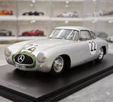 [Spark] 1:18 Mercedes-Benz 1952 300 SL #22 24h Le Mans modellbil harts / Closed Body