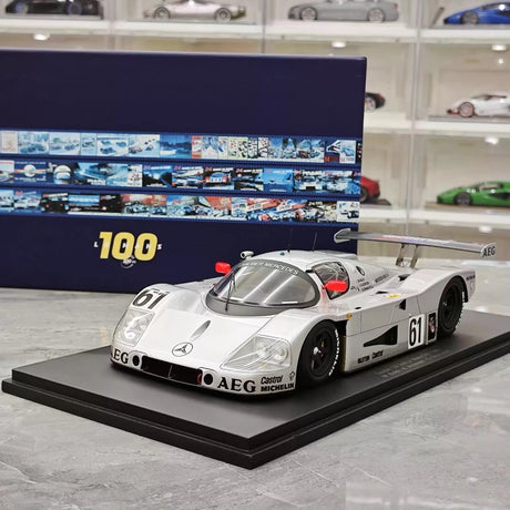 [Spark] 1:18 Mercedes-Benz 1989 C9 #61 Le Mans Sauber modelauto Hars / Closed Body