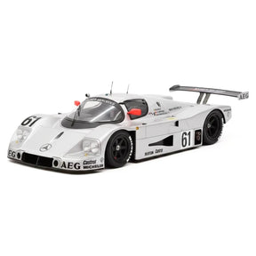 [Spark] 1:18 Mercedes-Benz 1989 C9 #61 Le Mans Sauber modellbil harts / Closed Body