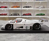 [Spark] 1:18 Mercedes-Benz 1989 C9 #61 Le Mans Sauber modellbil harts / Closed Body