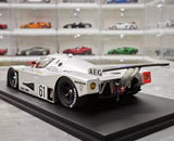 [Spark] 1:18 Mercedes-Benz 1989 C9 #61 Le Mans Sauber modellbil harts / Closed Body