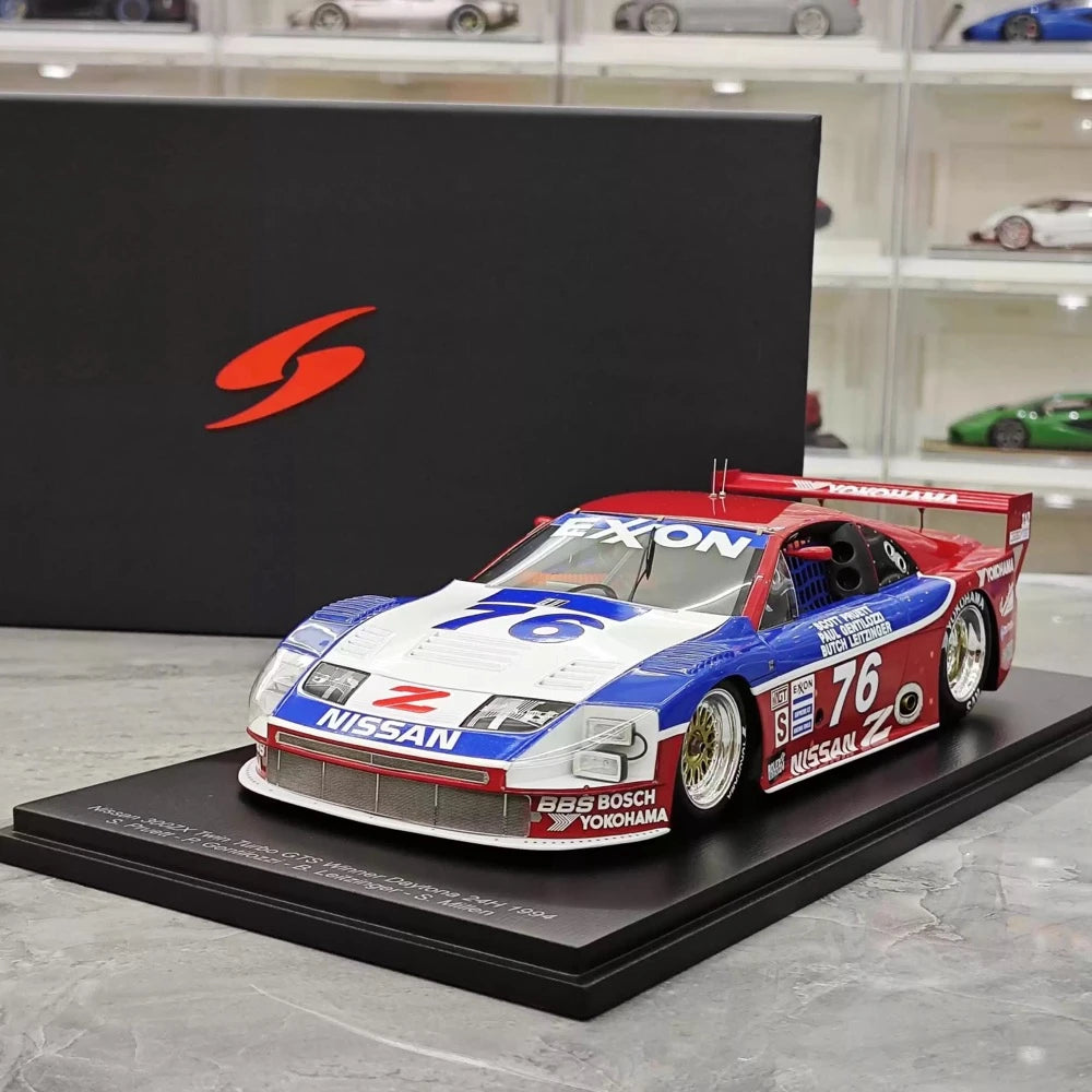 [Spark] 1:18 Nissan 1994 300ZX GTS Le Mans #76 Daytona Winner modellbil harts / Closed Body