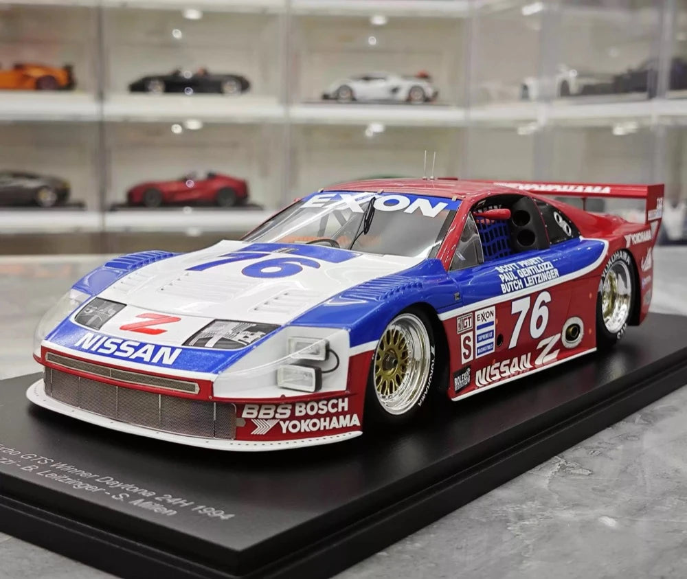 [Spark] 1:18 Nissan 1994 300ZX GTS Le Mans #76 Daytona Winner modellbil harts / Closed Body