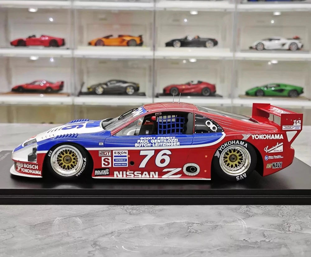 [Spark] 1:18 Nissan 1994 300ZX GTS Le Mans #76 Daytona Winner modellbil harts / Closed Body