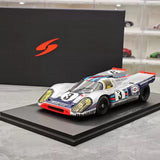 [Spark] 1:18 Porsche 1971 917K #3 Winner 12h Sebring Model Car Resin / Closed Body