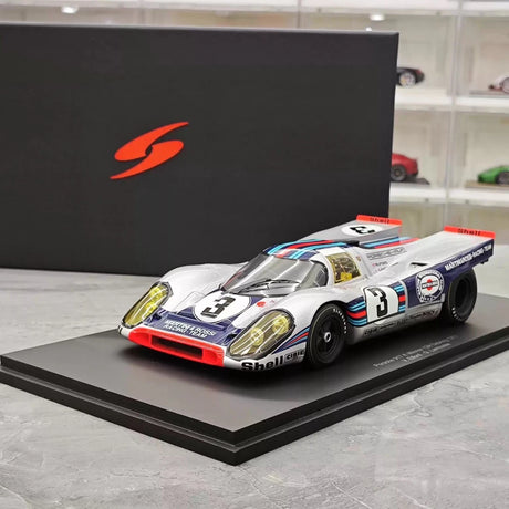 [Spark] 1:18 Porsche 1971 917K #3 Winner 12h Sebring modelauto Hars / Closed Body