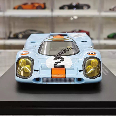 [Spark] 1:18 Porsche 1971 917K Daytona 24H #2 Winner modelauto Hars / Closed Body