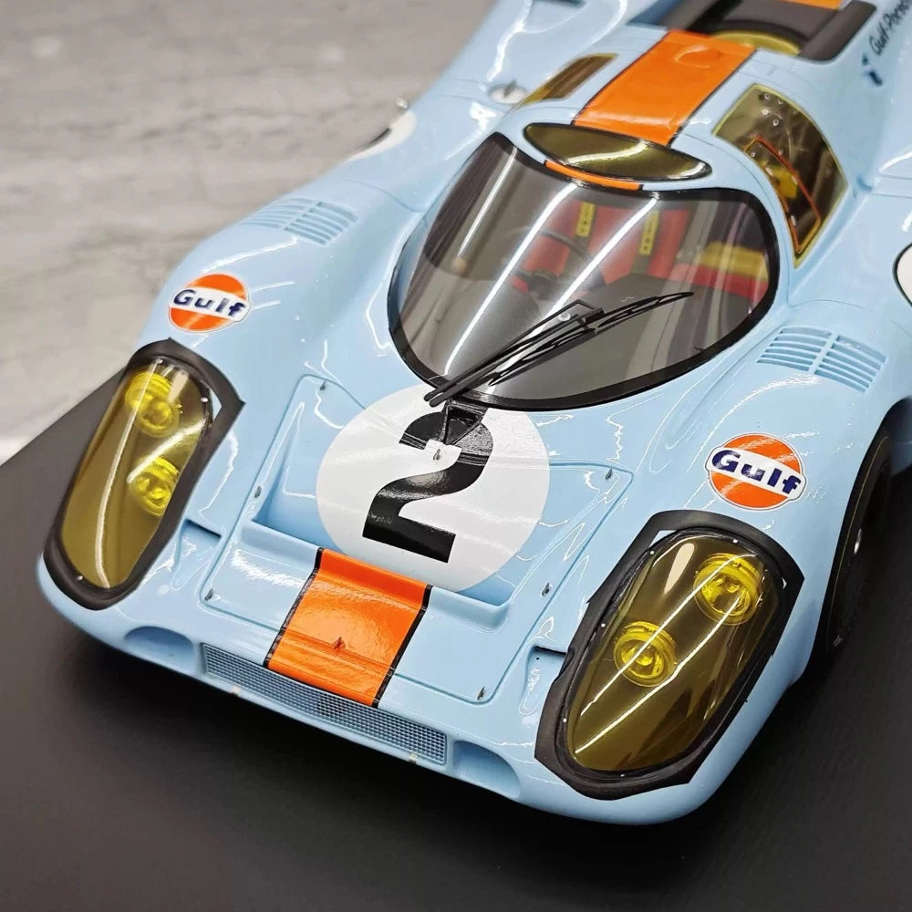 [Spark] 1:18 Porsche 1971 917K Daytona 24H #2 Winner Model Car Resin / Closed Body