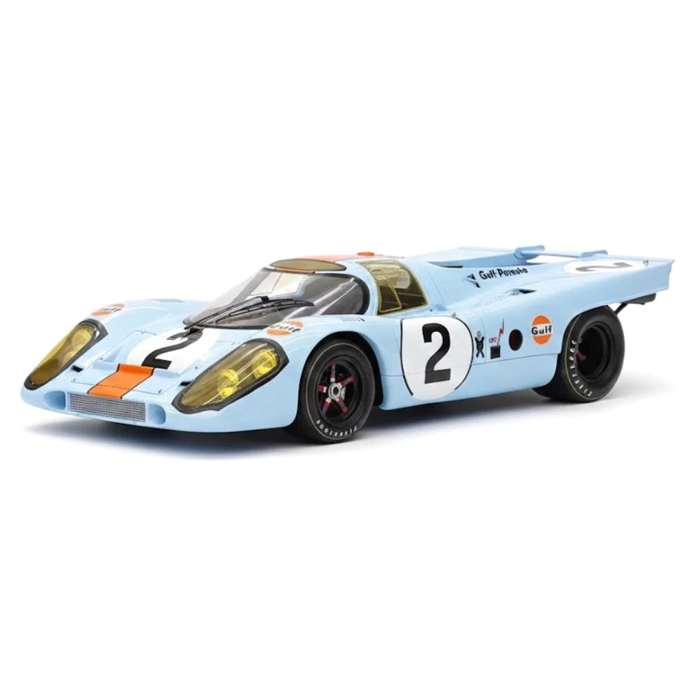 [Spark] 1:18 Porsche 1971 917K Daytona 24H #2 Winner Model Car Resin / Closed Body
