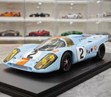 [Spark] 1:18 Porsche 1971 917K Daytona 24H #2 Winner Model Car Resin / Closed Body