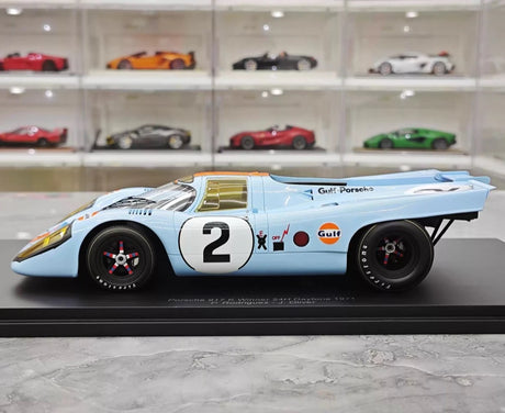 [Spark] 1:18 Porsche 1971 917K Daytona 24H #2 Winner modelauto Hars / Closed Body