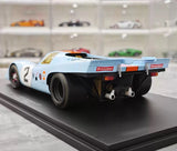 [Spark] 1:18 Porsche 1971 917K Daytona 24H #2 Winner Model Car Resin / Closed Body