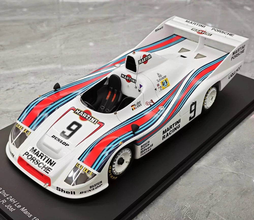 [Spark] 1:18 Porsche 1980 908/80 #9 2nd 24H Le Mans Model Car Resin / Closed Body