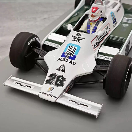 [Spark] 1:18 Williams 1979 FW07 #28 Winner British GP Formula 1 Model Car Resin / Closed Body