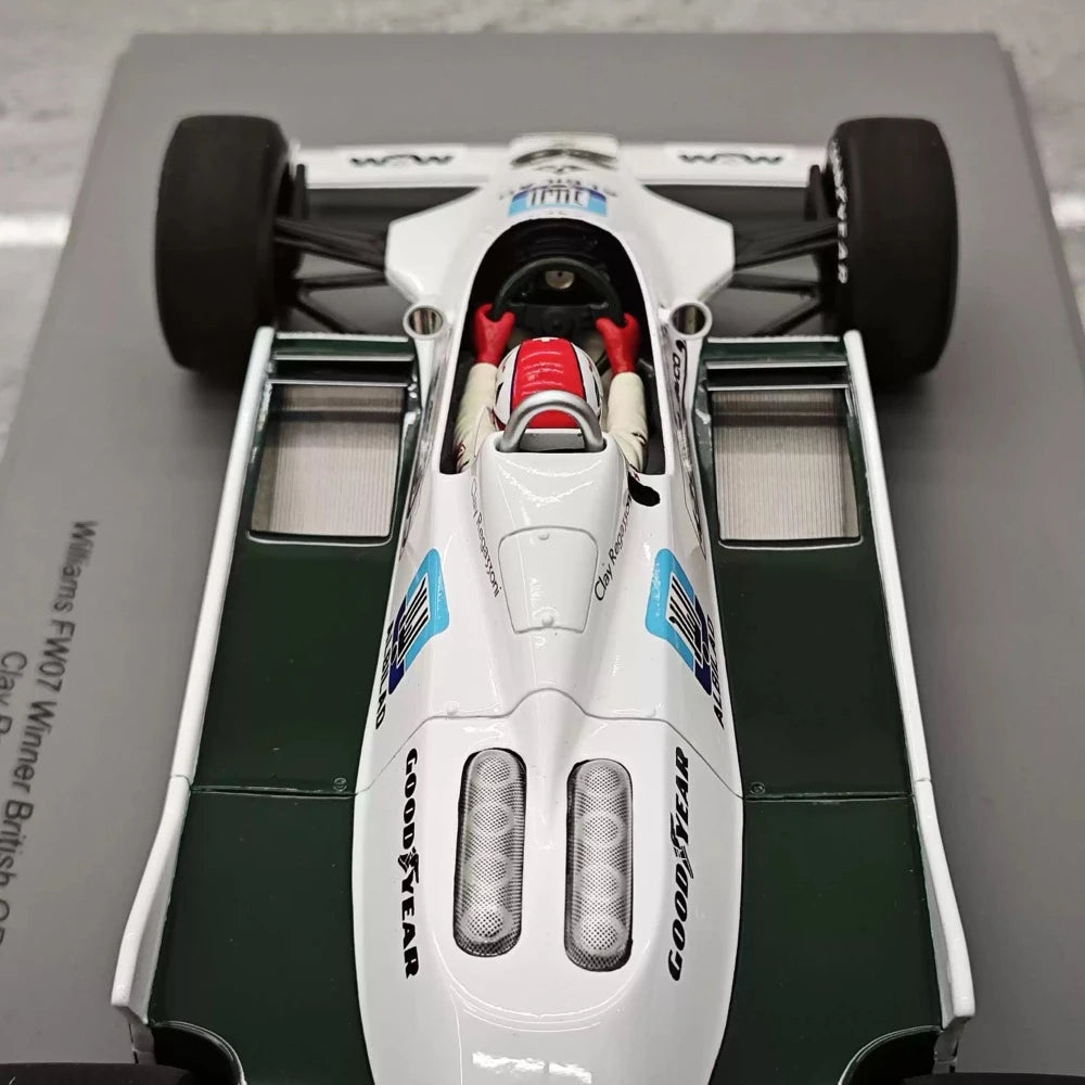 [Spark] 1:18 Williams 1979 FW07 #28 Winner British GP Formula 1 Model Car Resin / Closed Body