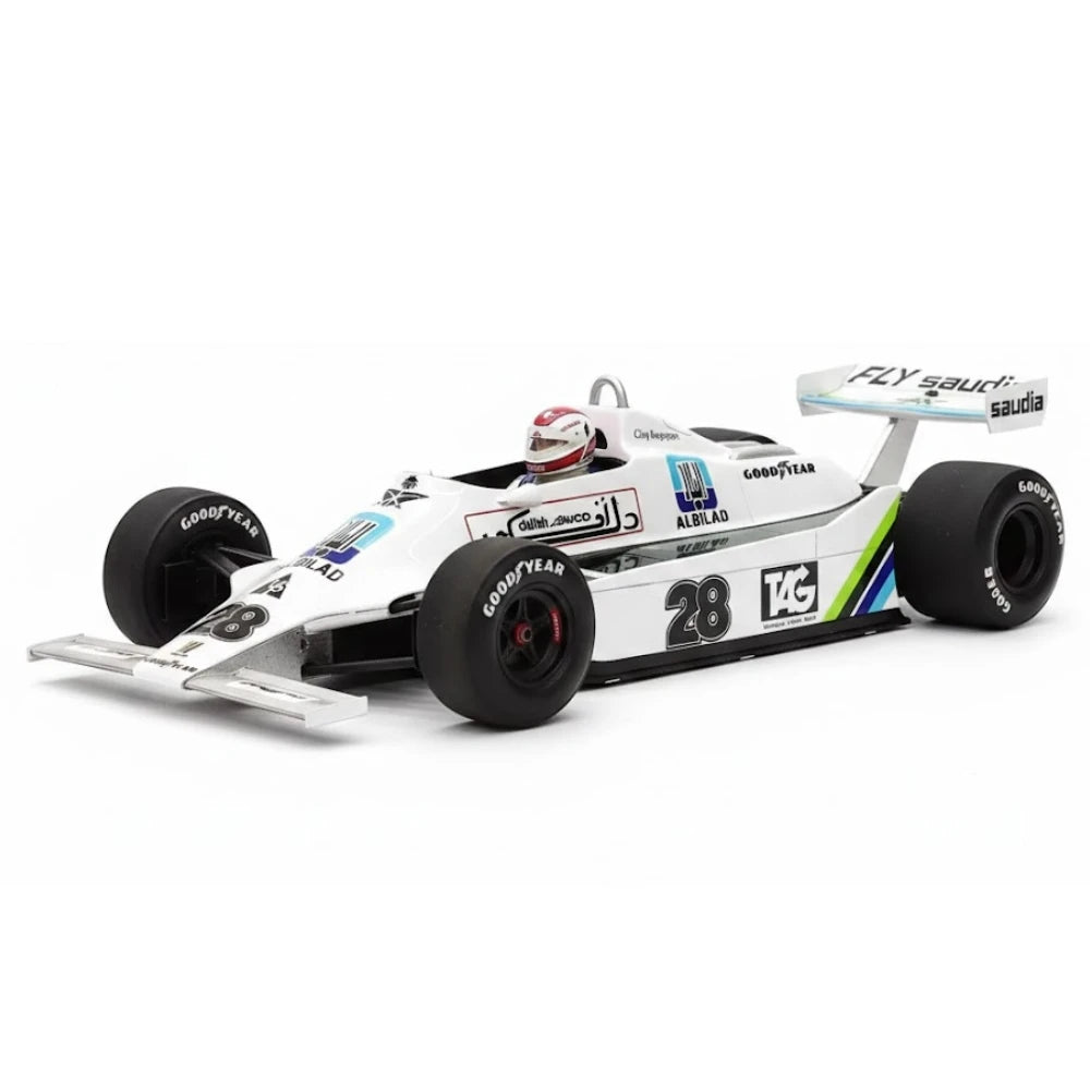 [Spark] 1:18 Williams 1979 FW07 #28 Winner British GP Formula 1 Model Car Resin / Closed Body