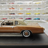 [Stamp Model] 1:18 Cadillac 1978 Eldorado Biarritz Coupe Brown Model Car Resin