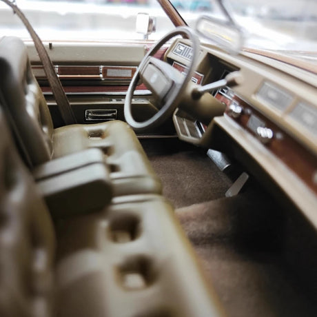 [Stamp Model] 1:18 Cadillac 1978 Eldorado Biarritz Coupe Brown Model Car Resin