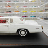 [Stamp Model] 1:18 Cadillac 1978 Eldorado Biarritz Coupe White Model Car Resin