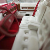 [Stamp Model] 1:18 Cadillac 1978 Eldorado Biarritz Coupe White Model Car Resin