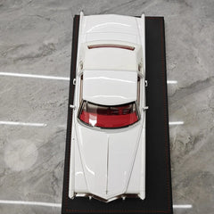 [Stamp Model] 1:18 Cadillac 1978 Eldorado Biarritz Coupe White Model Car Resin