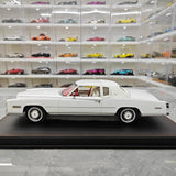 [Stamp Model] 1:18 Cadillac 1978 Eldorado Biarritz Coupe White Model Car Resin