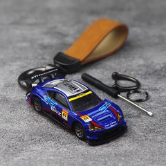 Subaru BRZ R&D Sport Keychains 1:64 سيارة مصغرة Keychain
