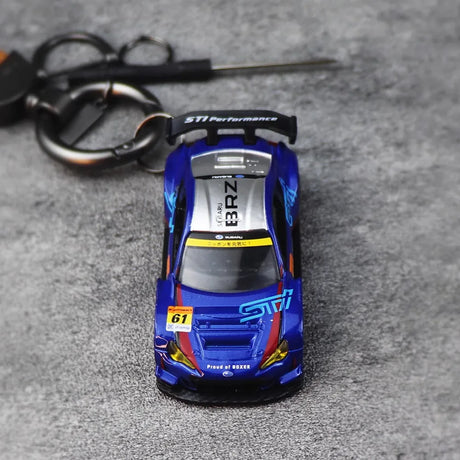 Subaru BRZ R&D Sport Keychains 1:64 Model Car Keychain