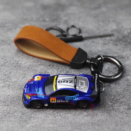 Subaru BRZ R&D Sport Keychains 1:64 Model Car Keychain