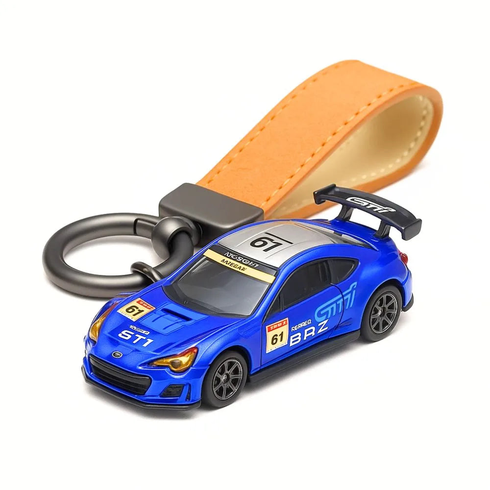 Subaru BRZ R&D Sport Keychains 1:64 سيارة مصغرة Keychain