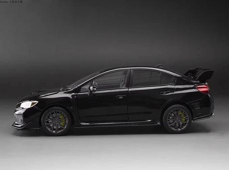 [SunStar] 1-18 Subaru 2018 WRX STI zwart modelauto Die-Cast