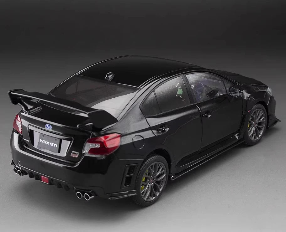 [SunStar] 1-18 Subaru 2018 WRX STI nero modellino di auto Die-Cast