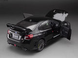 [SunStar] 1-18 Subaru 2018 WRX STI Black Model Car Die-Cast