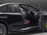 [SunStar] 1-18 Subaru 2018 WRX STI Black Model Car Die-Cast