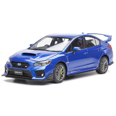 [SunStar] 1-18 Subaru 2018 WRX STI blu modellino di auto Die-Cast