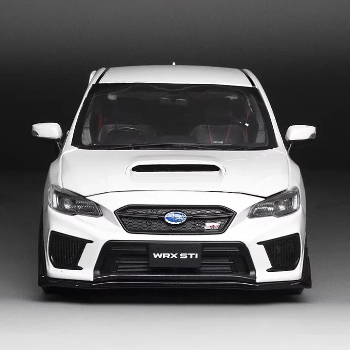 [SunStar] 1-18 Subaru 2018 WRX STI wit modelauto Die-Cast