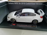 [SunStar] 1-18 Subaru 2018 WRX STI wit modelauto Die-Cast